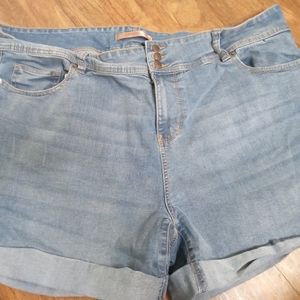 Highway high waisted Jean shorts size 22